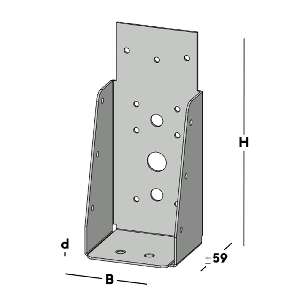balkdrager gbs zonder lip sv-3