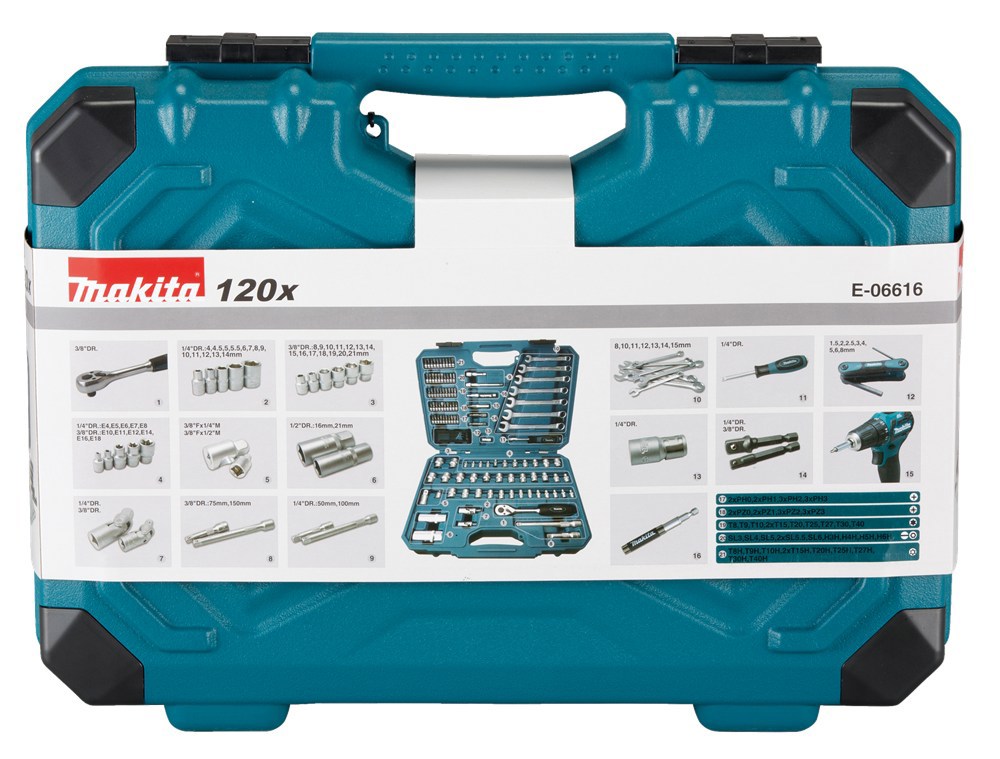 handgereedschapset makita