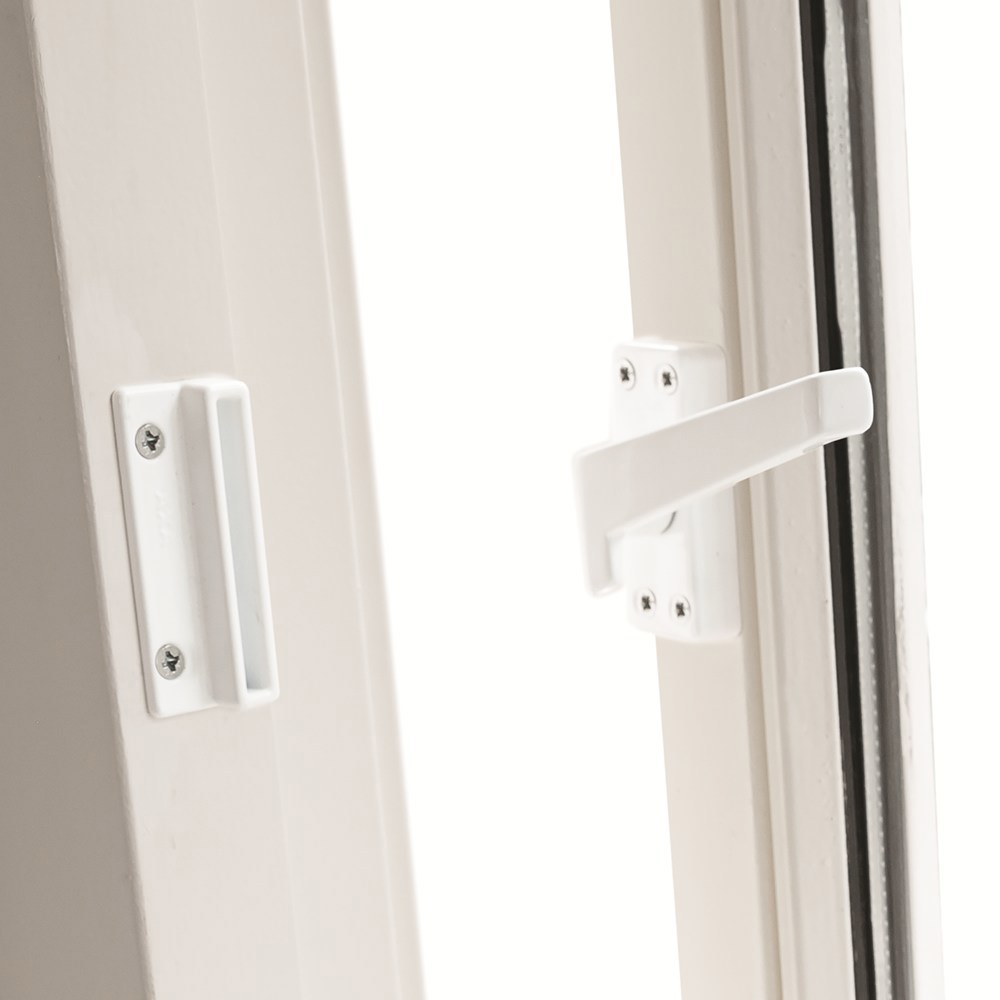 raamsluiting aluminium wit axa-5