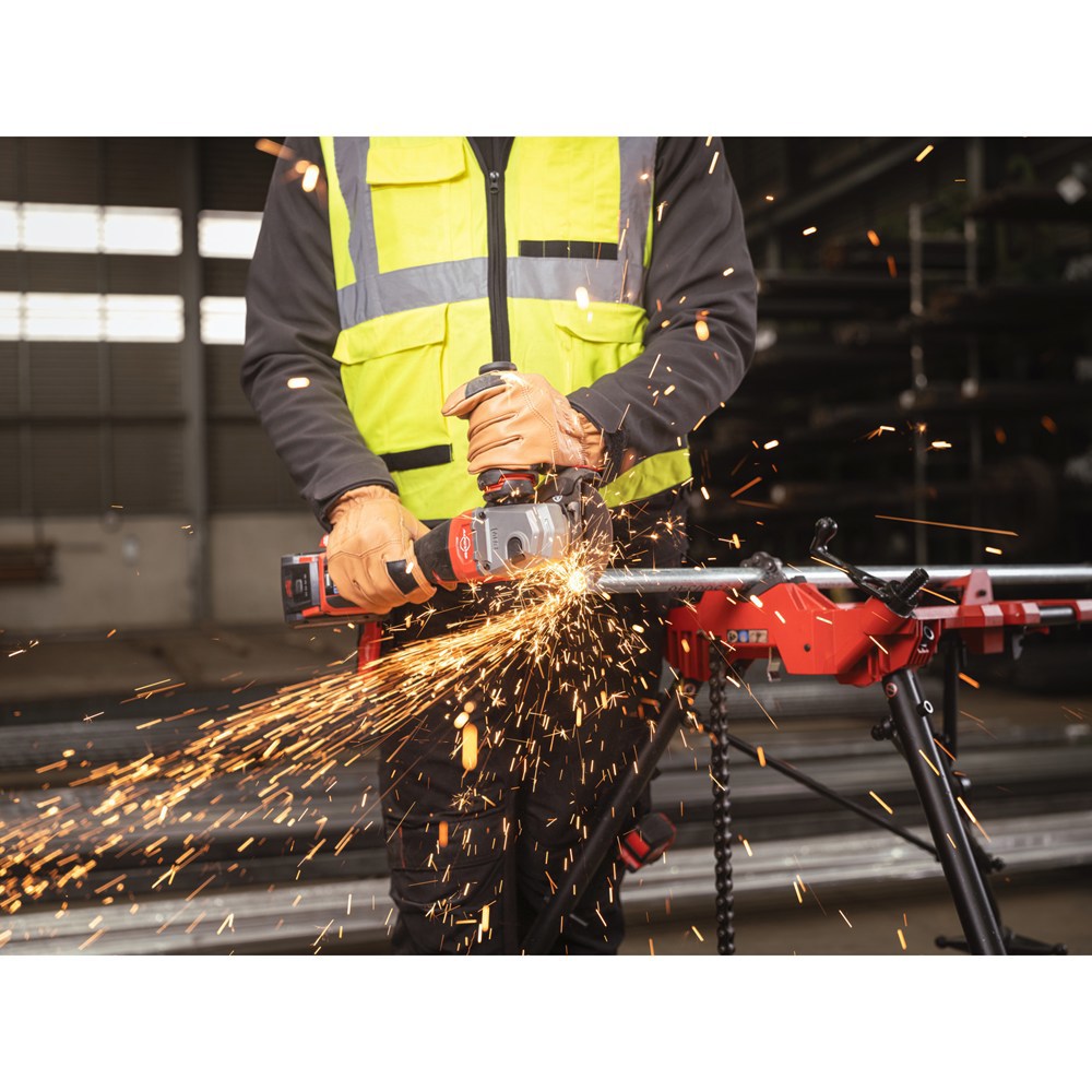 accu haakse slijper milwaukee 125mm-8
