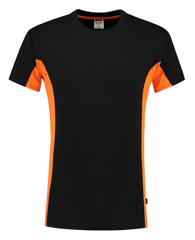 T-shirt bicolor borstzak tricorp-3