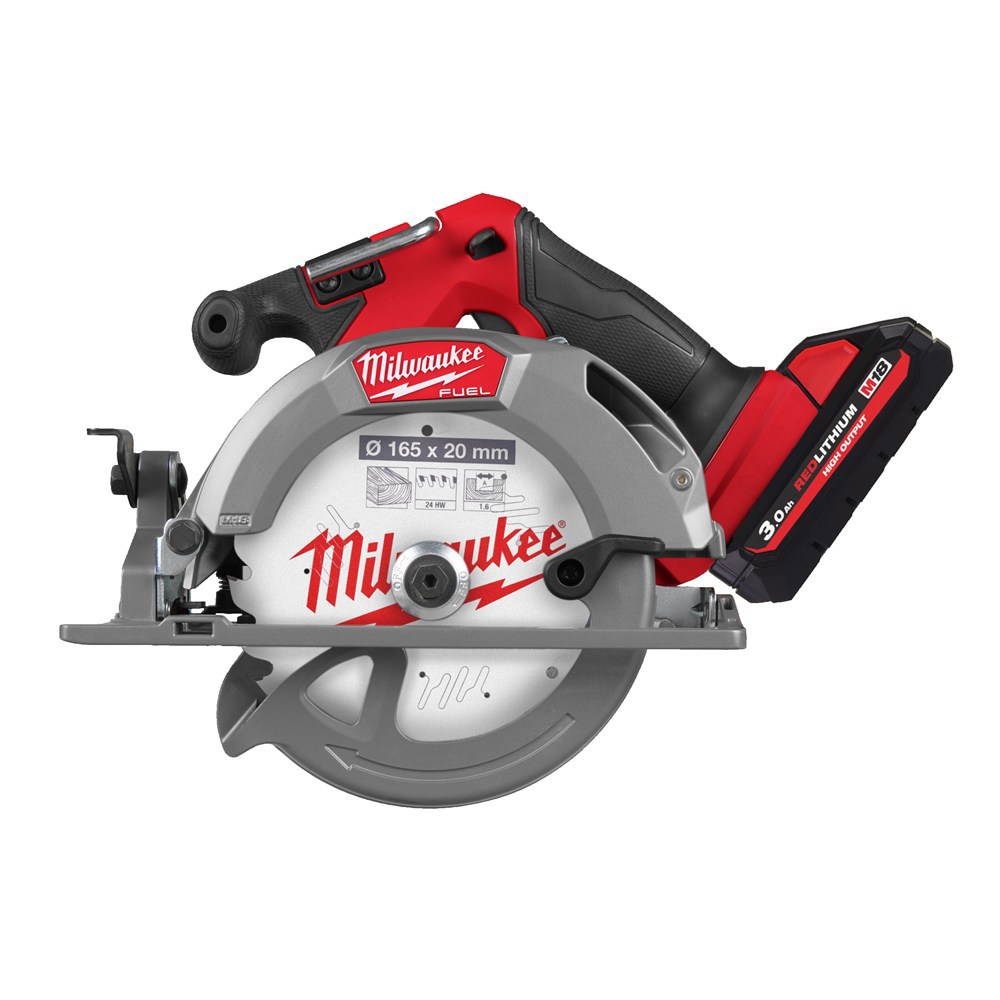 accu cirkelzaagmachine milwaukee 165mm