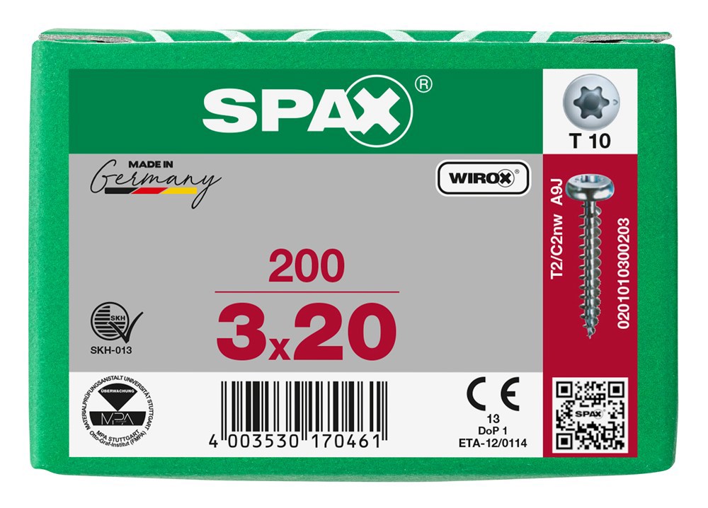 spaanplaatschroef wirox spax-7
