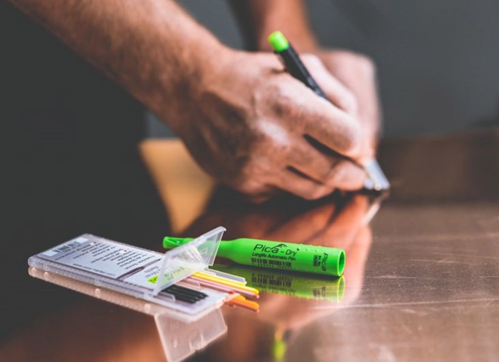 navulling diepgatpen potlood pica-3