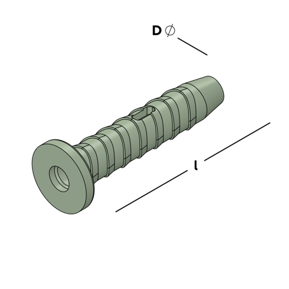 kraagplug nylon-4