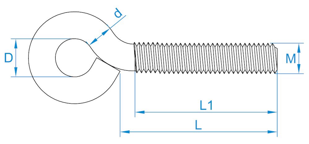 schroefoog metrisch elvz-3