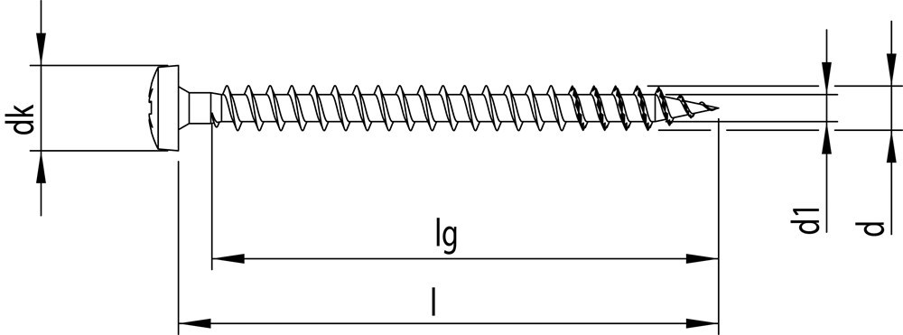 spaanplaatschroef verzinkt heco-3