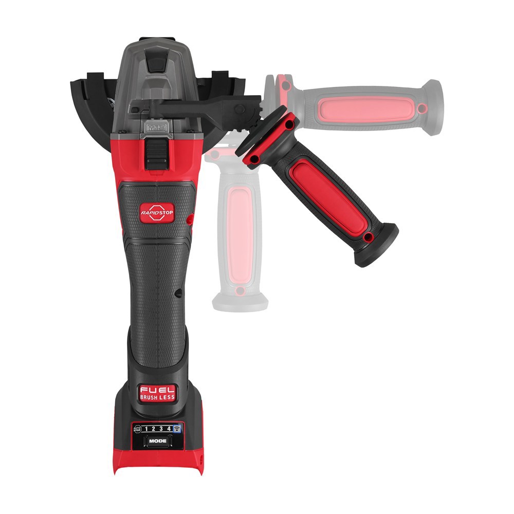 accu haakse slijper milwaukee 125mm-4