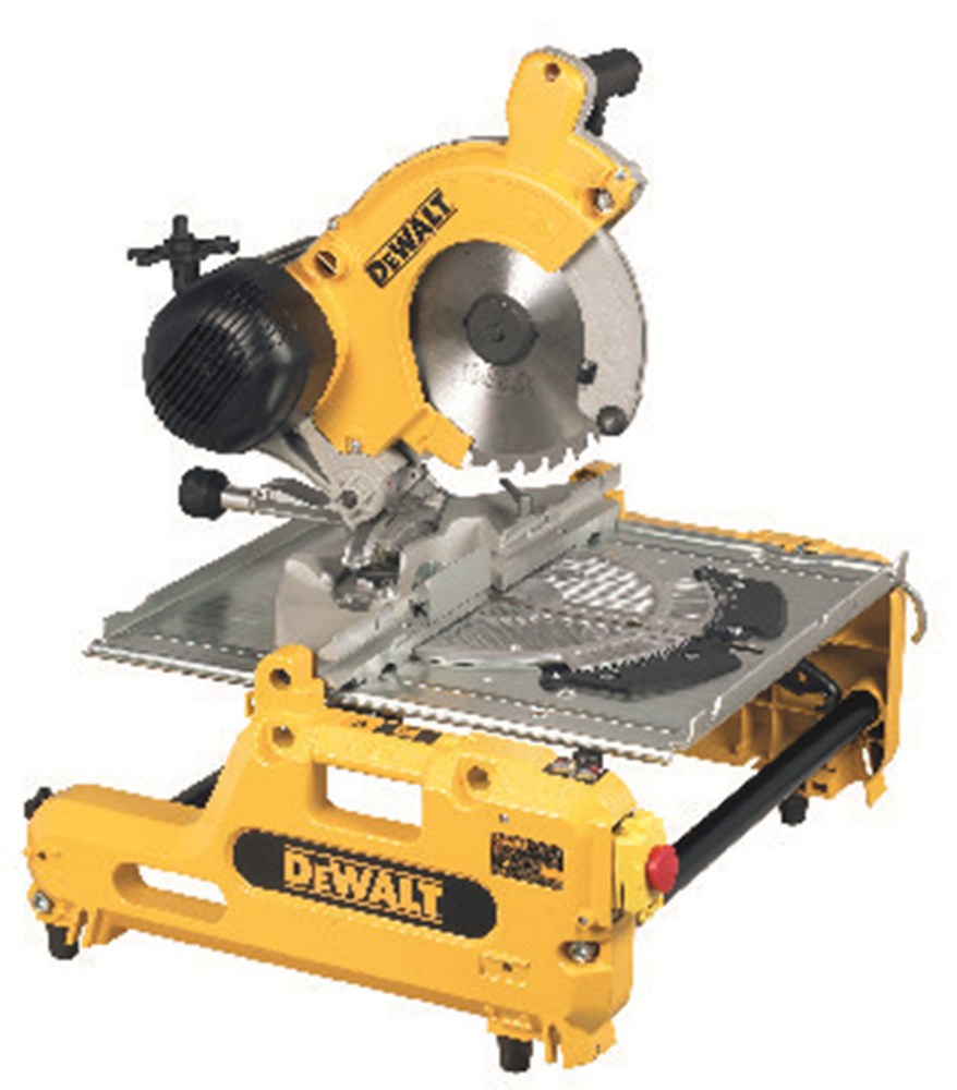 tafel-/afkortzaagmachine dewalt 250mm-4