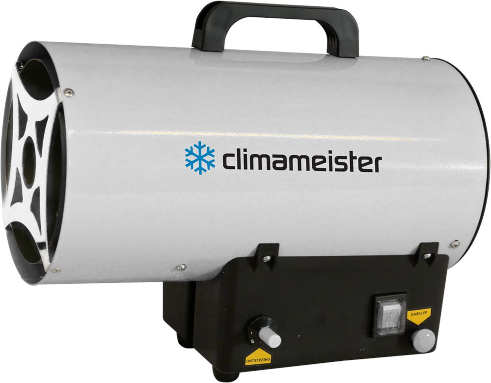 heteluchtkachel propaan climameister
