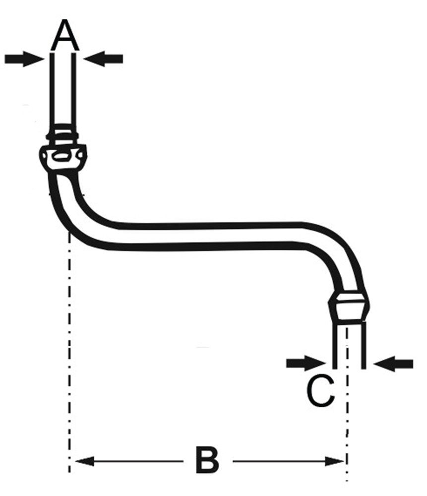 onderuitloop draaibaar chroom grohe-3