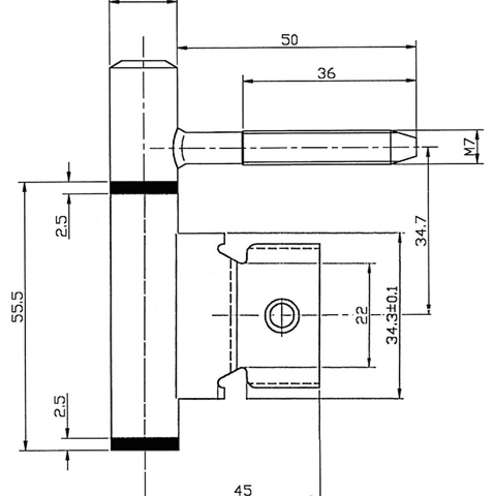 insteekpaumelle verzinkt-3