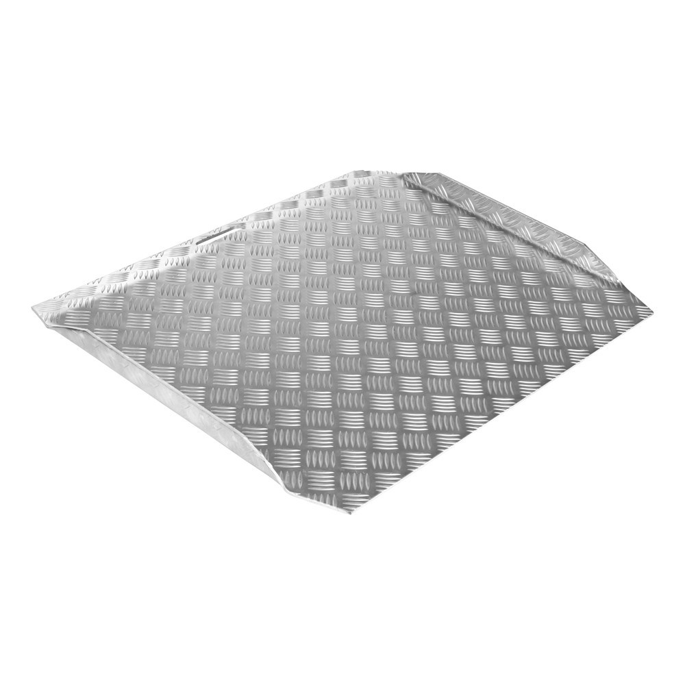 drempelhulp alu zwartgrijs secucare