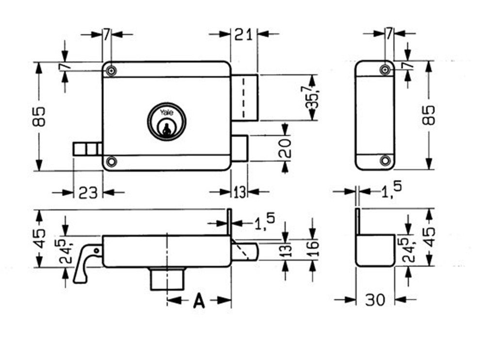 oplegslot d&n yale-3