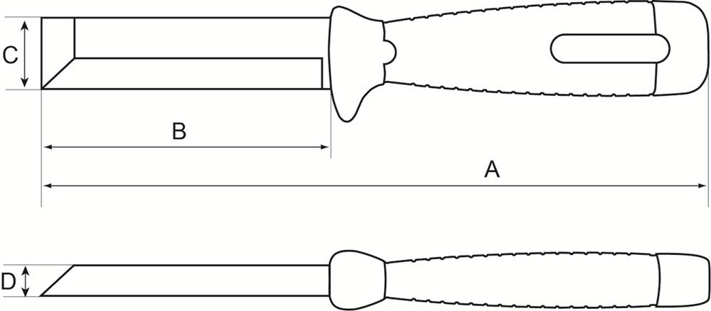 sloopbeitel / hakmes bahco-4