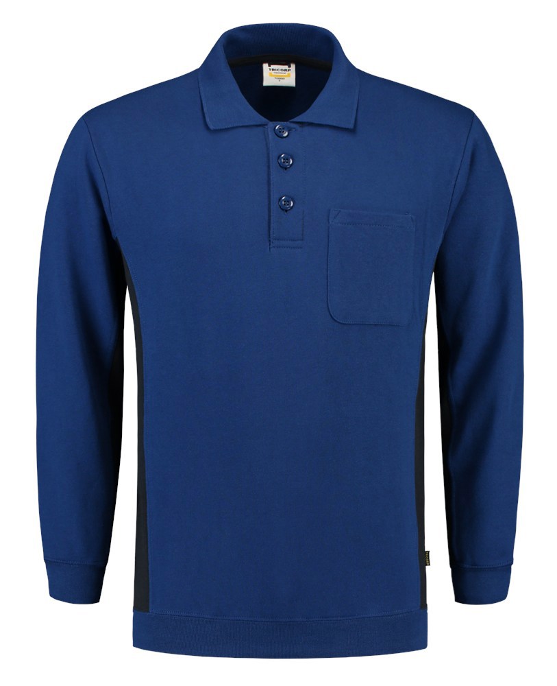 polosweater bicolor borstzak tricorp-3