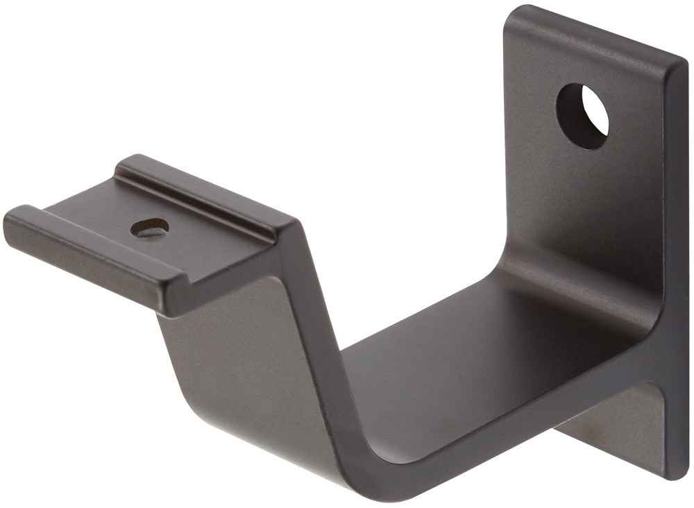 leuninghouder aluminium matzwart hermeta