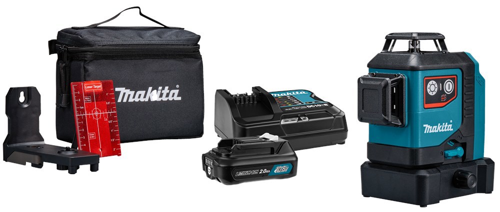 accu kruislijnlaser rood makita