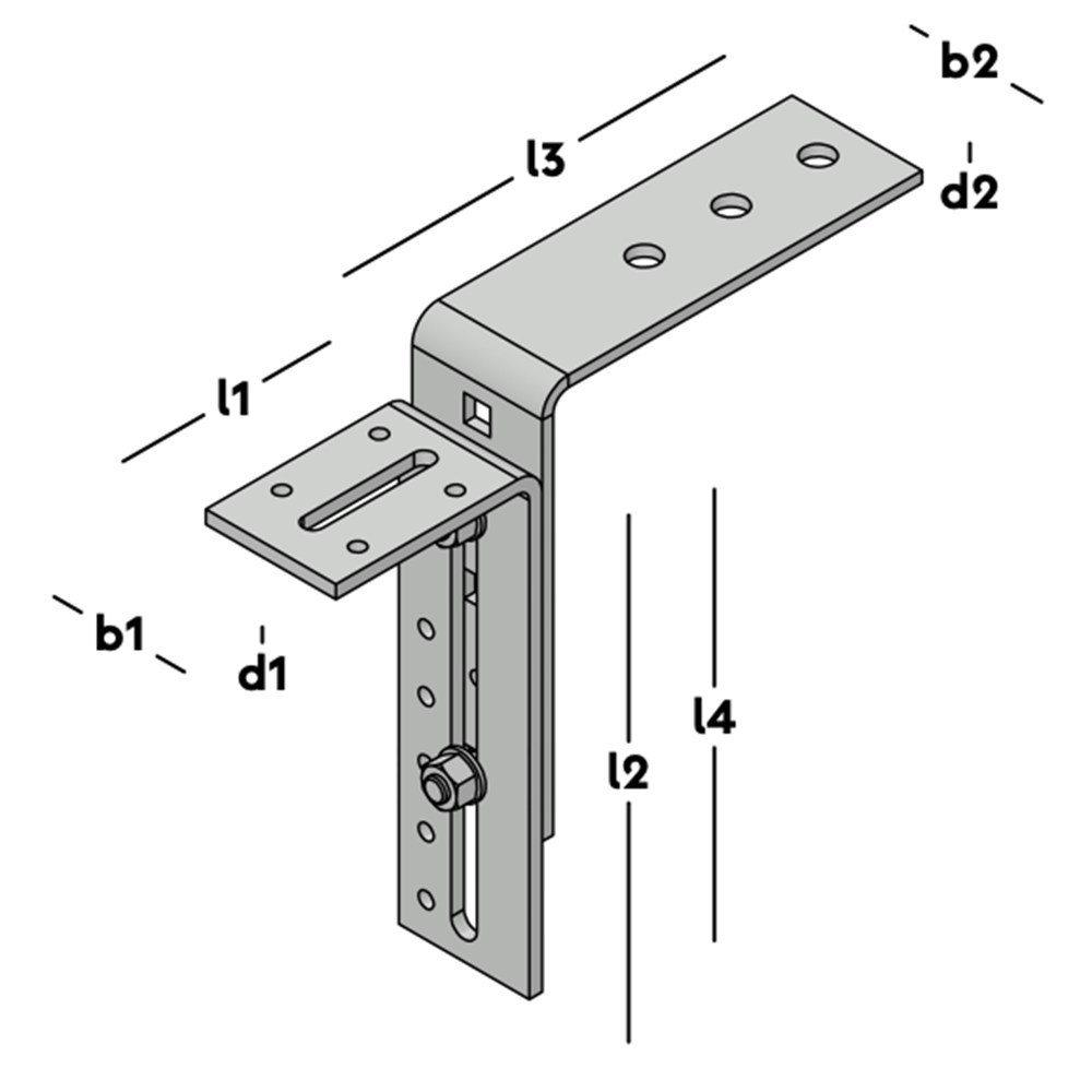 kozijnstelbeugel zm-3