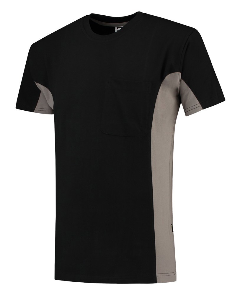 T-shirt bicolor borstzak tricorp