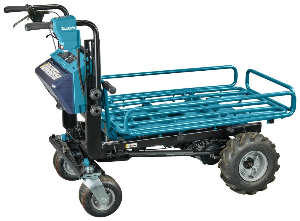 accu kruiwagen met rek makita