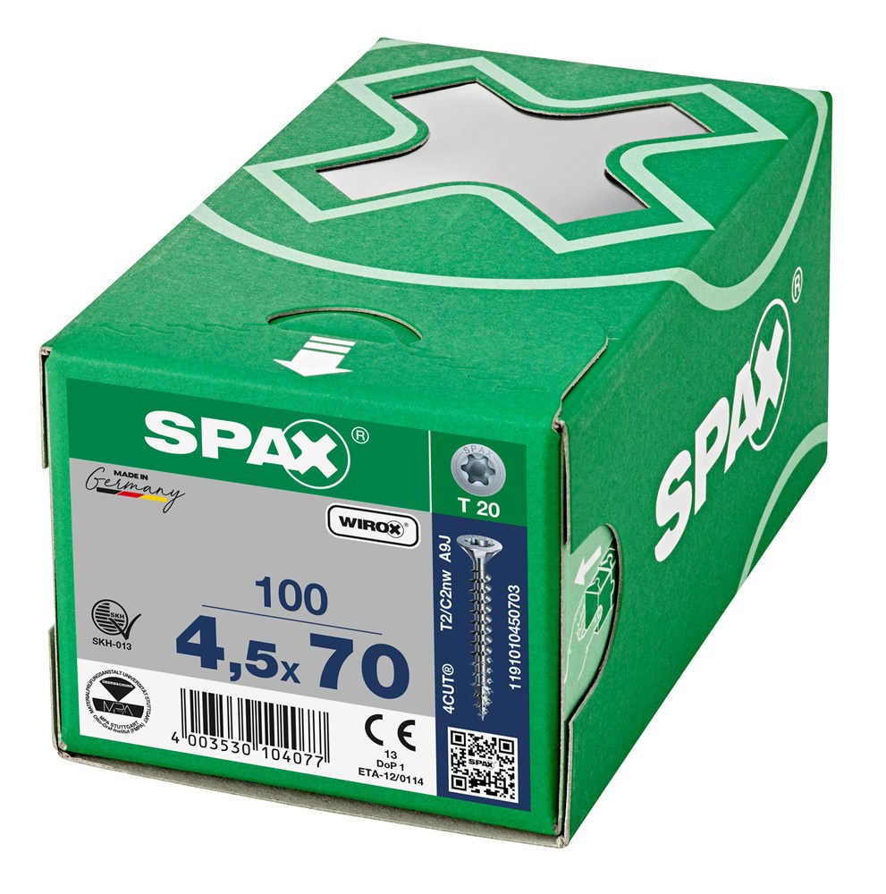 spaanplaatschroef wirox spax-6