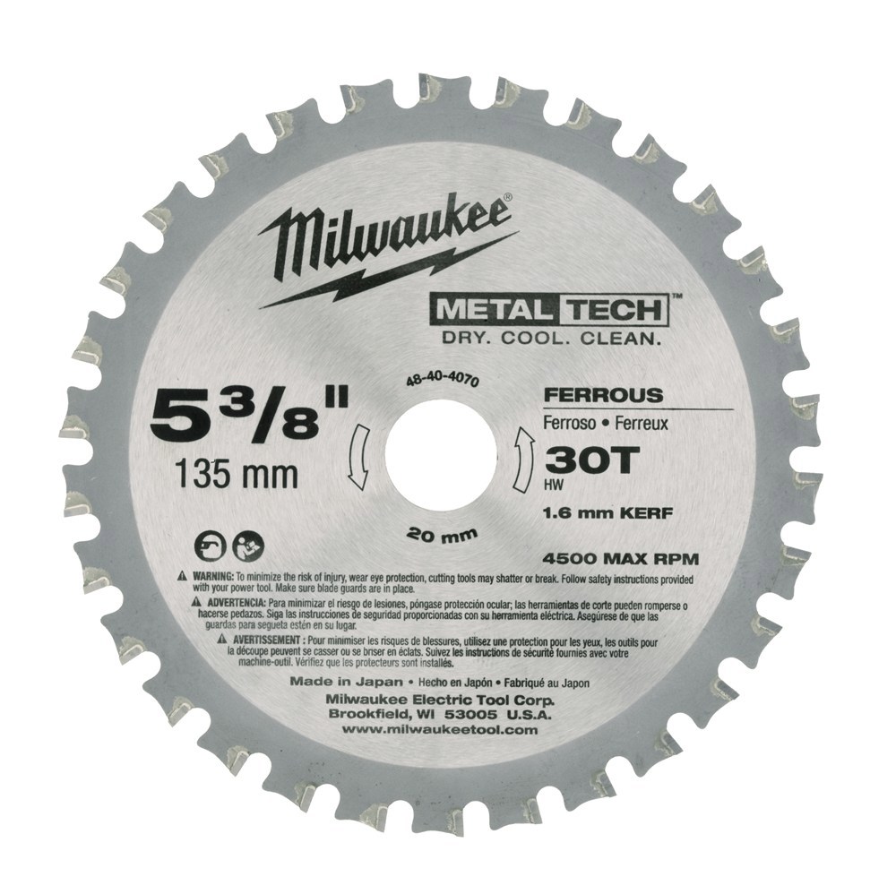 cirkelzaagblad milwaukee