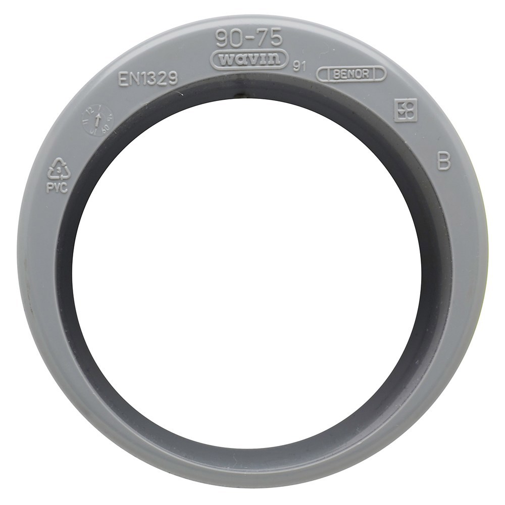 verloopring excentrisch pvc grijs rwa-3
