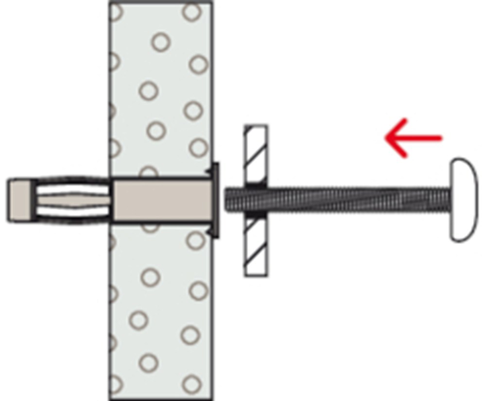 hollewandplug metaal fischer-10