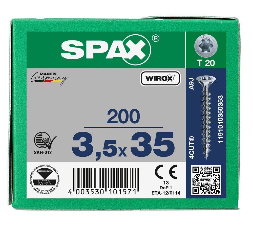 spaanplaatschroef wirox spax-7