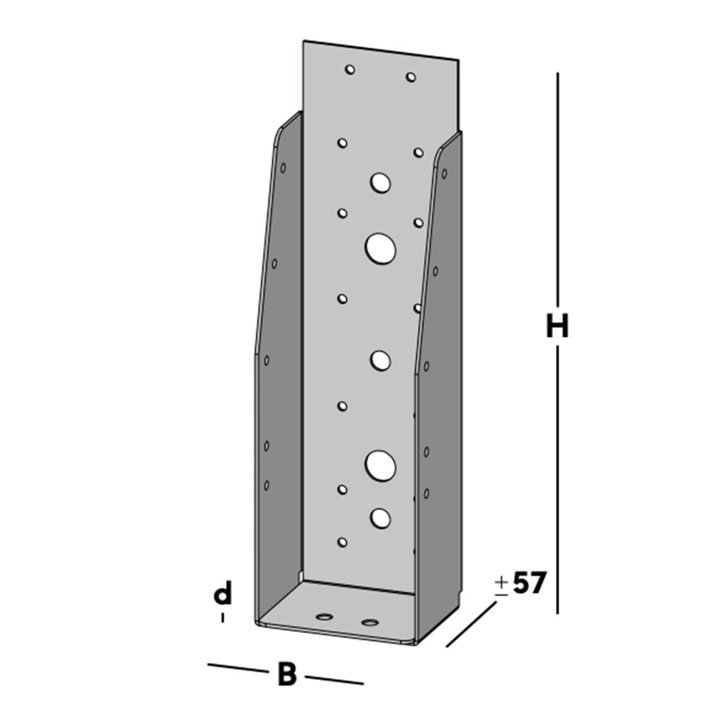 balkdrager gbs zonder lip sv-3