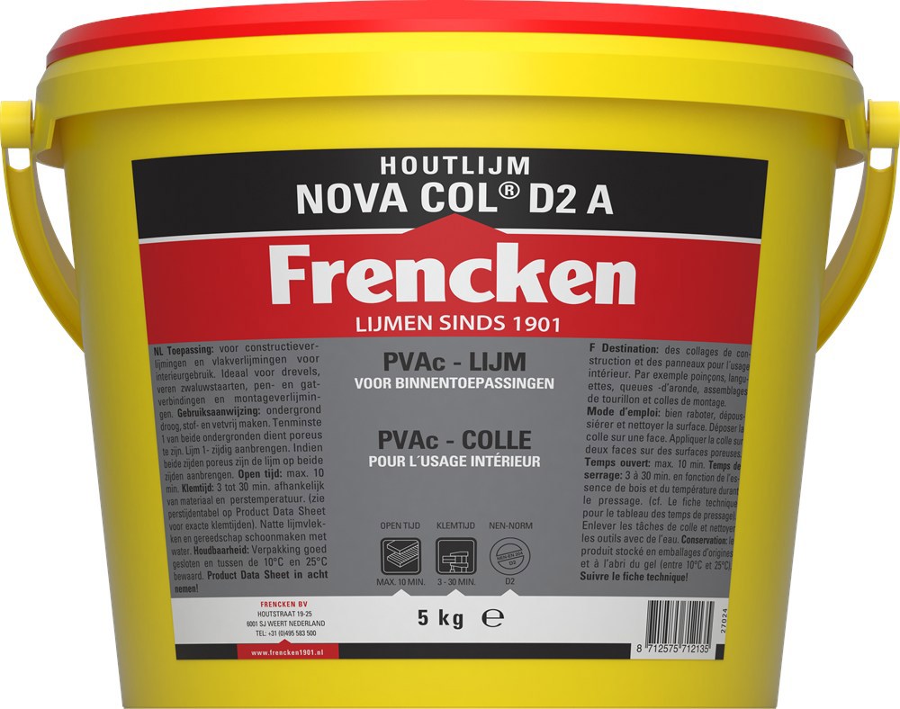 houtlijm vochtbestendig frencken