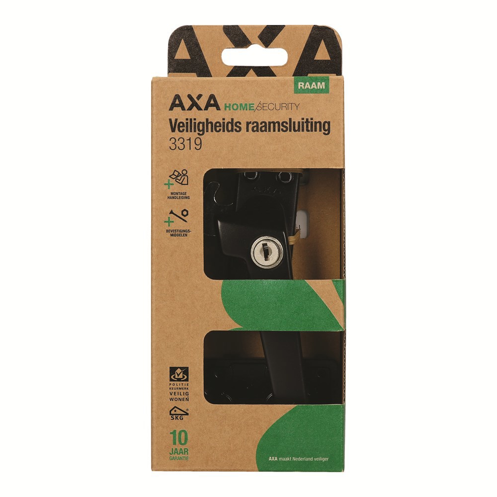 raamsluiting aluminium zwart axa-3