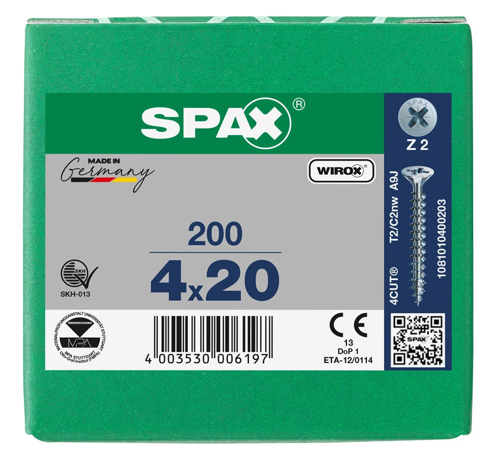 spaanplaatschroef wirox spax-7