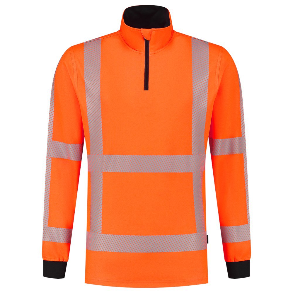 sweatshirt 1/2 zip revisible tricorp-3