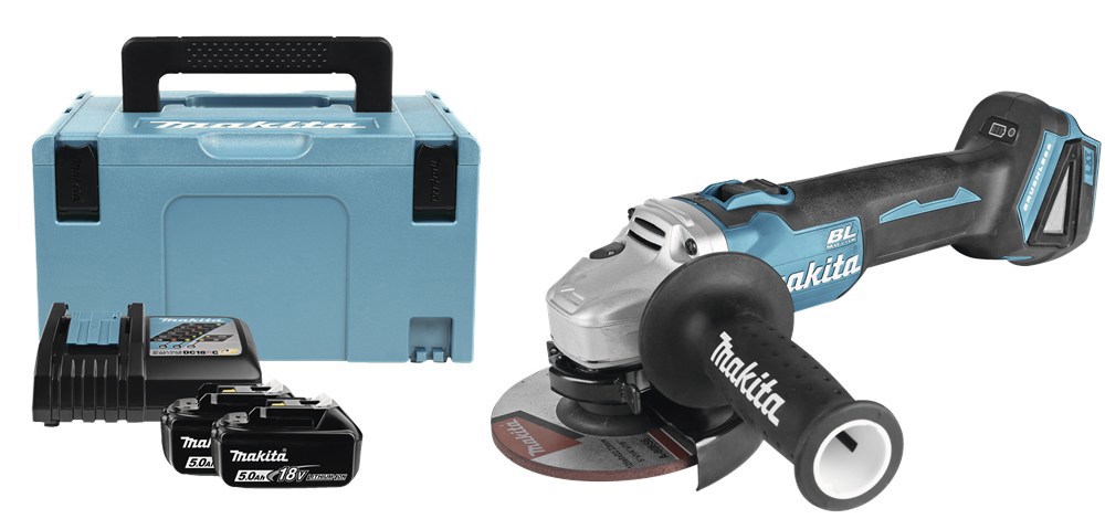 accu haakse slijper makita 125mm
