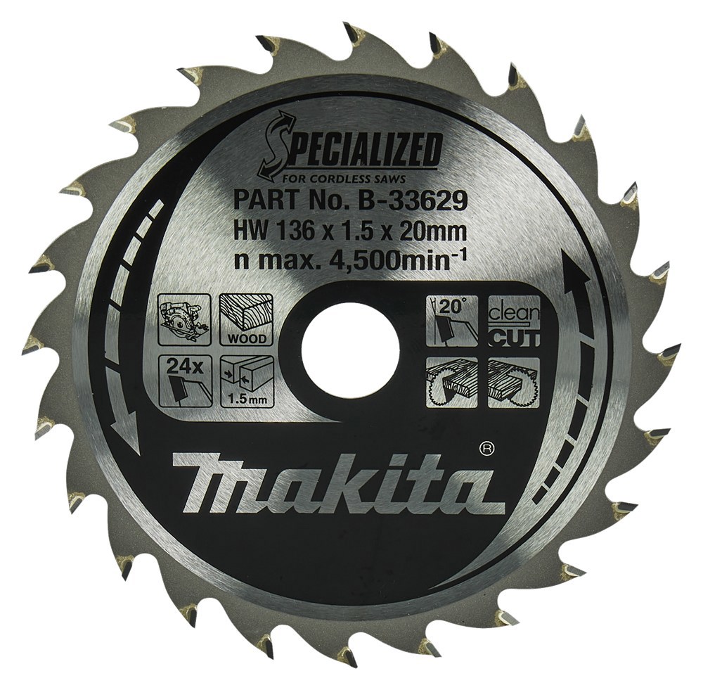 cirkelzaagblad makita