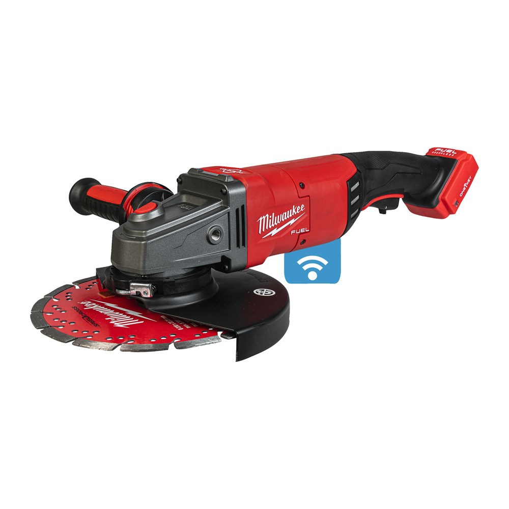 accu haakse slijper milwaukee 230mm-5