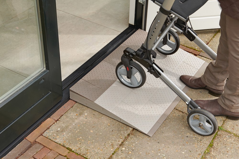 drempelhulp grijs/bruin secucare-4