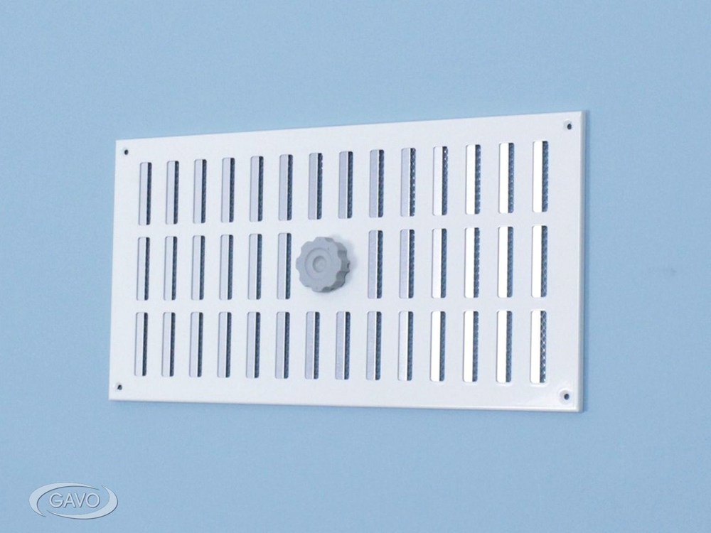schuifrooster aluminium wit gavo