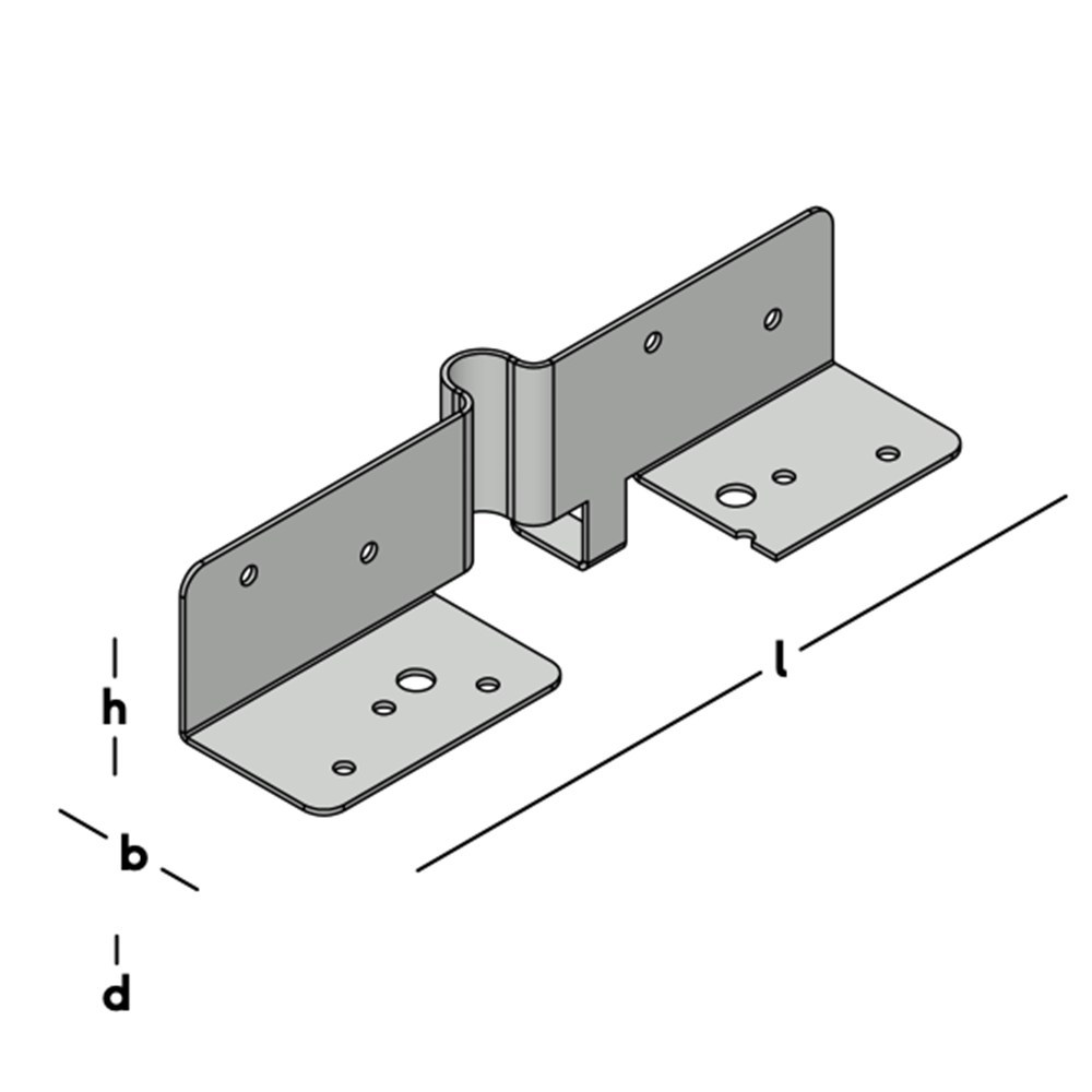 lijmmuurplaat ankerplaat sv-4