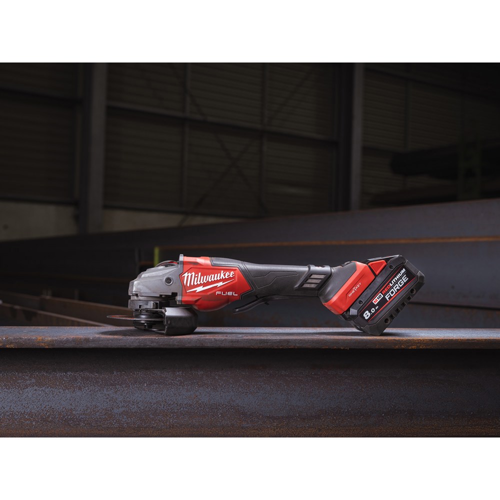 accu haakse slijper milwaukee 125mm-6
