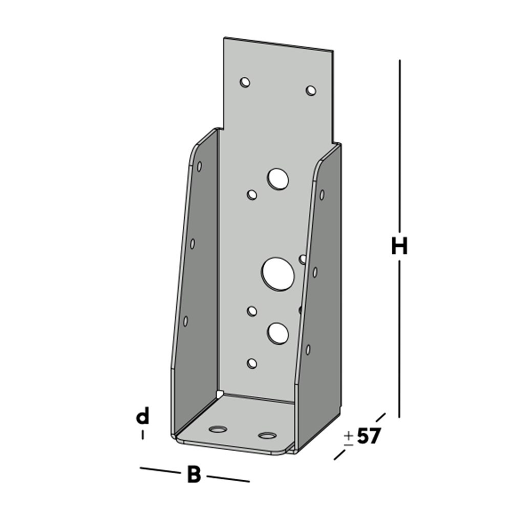 balkdrager gbs zonder lip sv-3