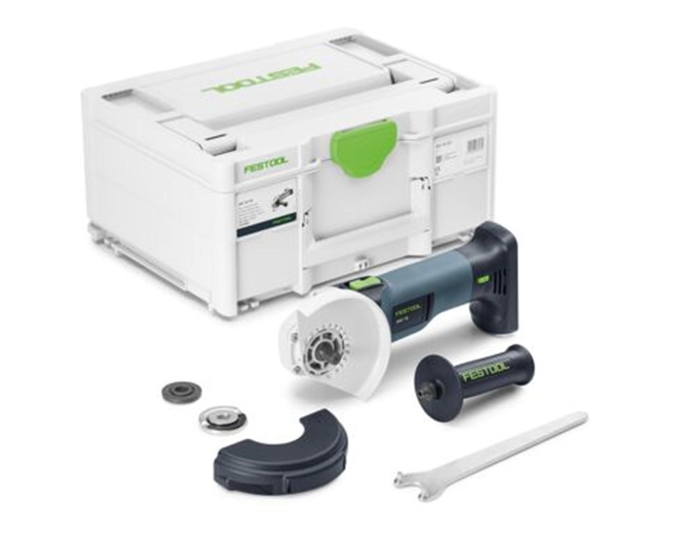 accu haakse slijper festool 125mm