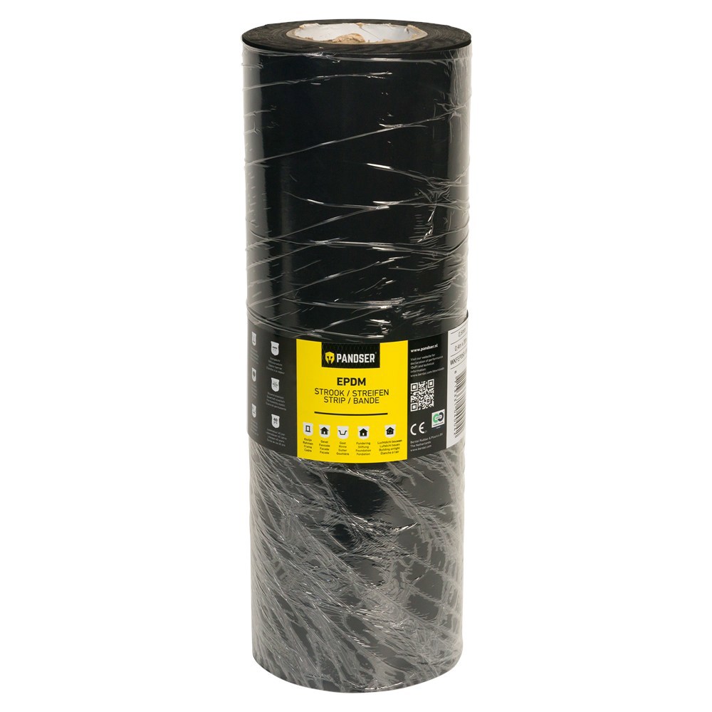 stroken epdm folie zwart pandser