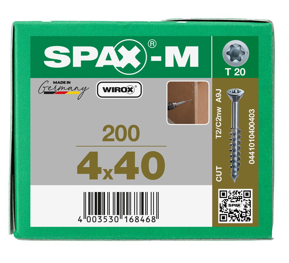 mdf plaatschroef wirox spax-m-7