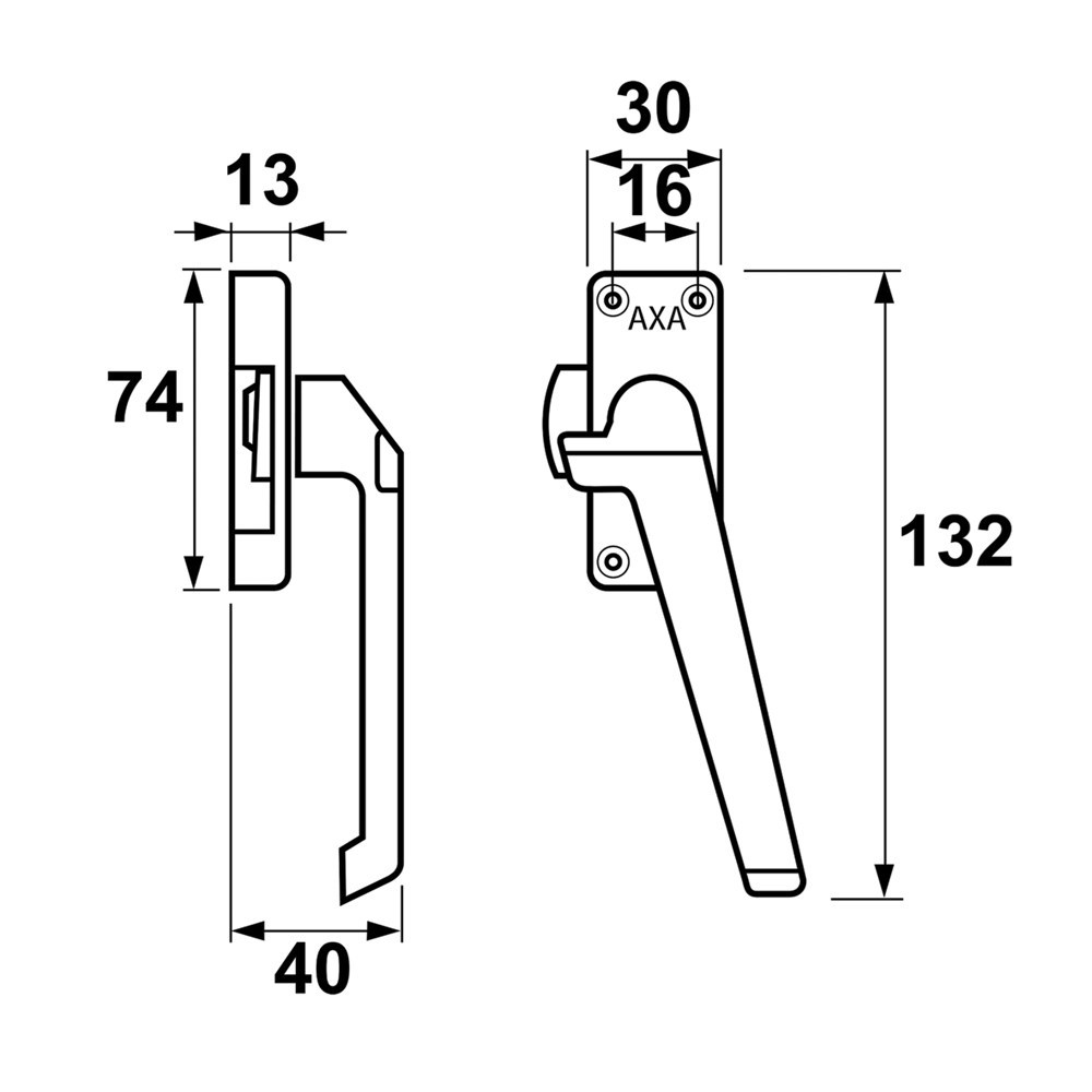 raamsluiting aluminium f1 axa-6