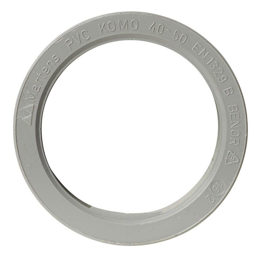 verloopring centrisch pvc grijs rwa-3