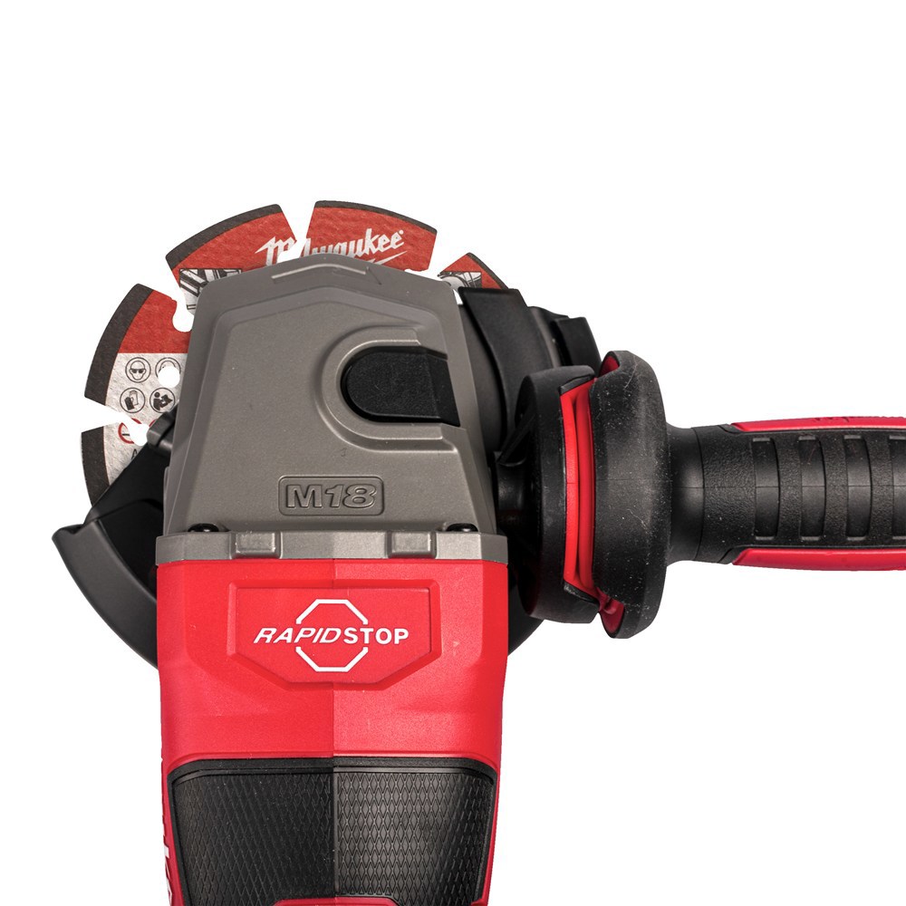 accu haakse slijper milwaukee 125mm-4