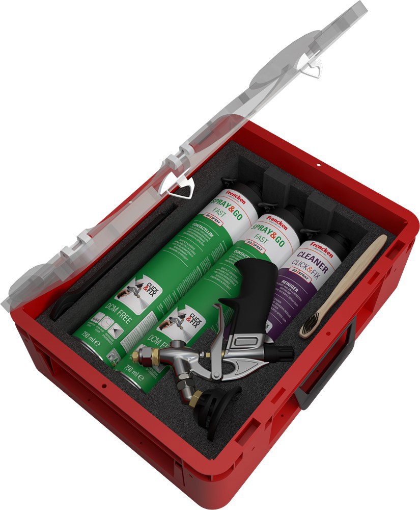 spuitlijm click & fix startset frencken